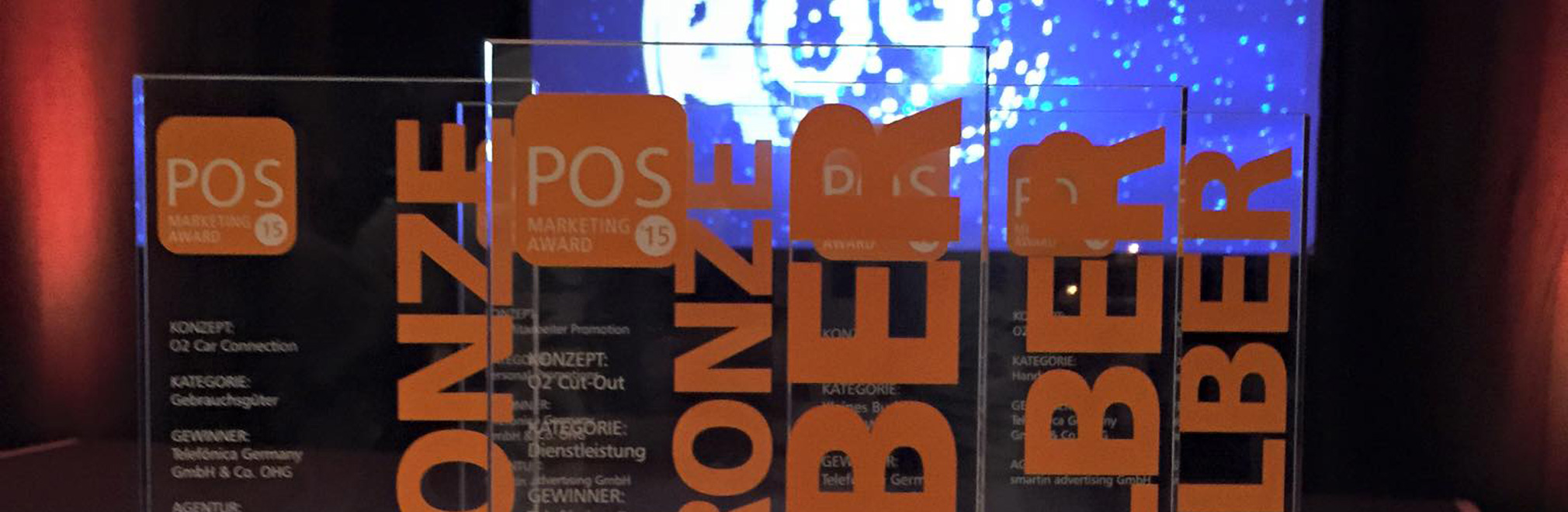 Feierstimmung beim POS Marketing Award 2015